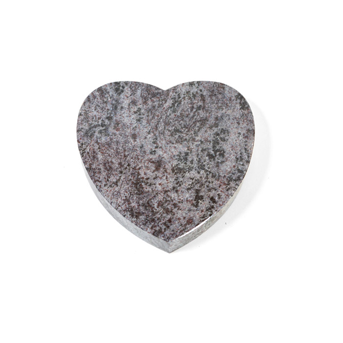 Heart Plaque (Light grey)