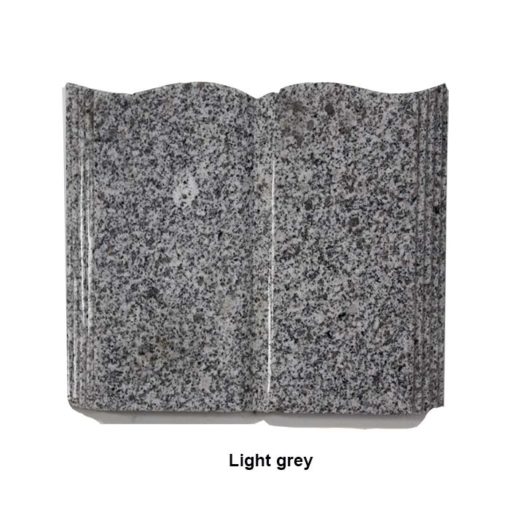 Grey granite book